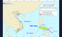 Bão Dujuan suy yếu thành áp thấp nhiệt đới
