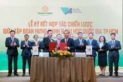 Tập đoàn Hưng Thịnh và Đại học Quốc gia TP.HCM ký kết hợp tác chiến lược