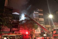 Hà Nội: Cháy cửa hàng đồ sơ sinh, 4 người tử vong