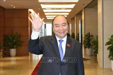 Đồng chí Nguyễn Xuân Phúc được Quốc hội bầu giữ chức Chủ tịch nước