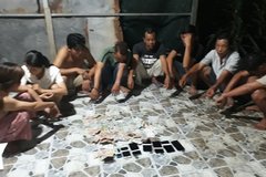 Bắt quả tang 9 đối tượng sát phạt nhau ở Vĩnh Long