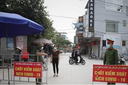 Bắc Giang: Huyện Việt Yên giãn cách xã hội từ 18h ngày 15/5
