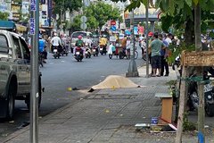 Điều tra vụ tài xế GrabBike bị đâm tử vong trước cổng bệnh viện