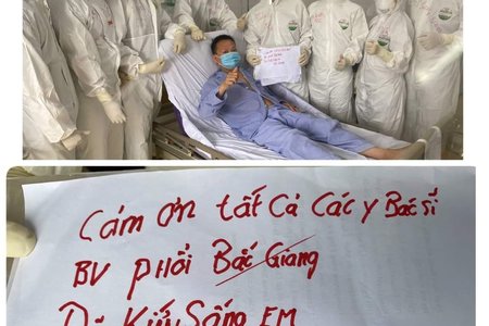 Ca thở máy đầu tiên ở Bệnh viện Phổi Bắc Giang đã được cứu sống ngoạn mục