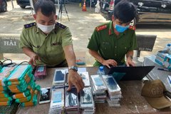 Phát hiện hơn 7500 điện thoại di động có dấu hiệu nhập lậu tại Bình Phước