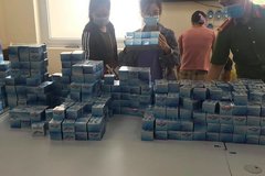 Triệt phá đường dây sản xuất mỹ phẩm giả tại Hà Nội
