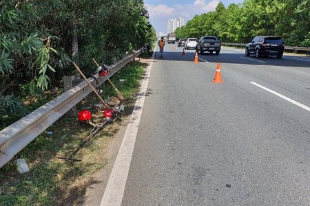Truy tìm tài xế ô tô gây tai nạn chết người trên cao tốc Đại lộ Thăng Long