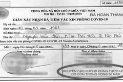 Sự thật về 'khuyến cáo không dùng thức uống có cồn trong 50 năm' sau tiêm vắc-xin Covid-19