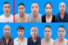 Khởi tố Trung 'trọc' cùng 12 đàn em cho vay với lãi suất 360%/năm