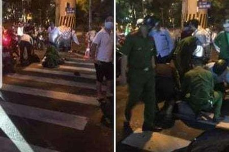 Khống chế nam thanh niên đập phá cây ATM trong đêm ở Hà Nội