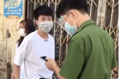 Xử phạt thiếu niên chửi bới, xúc phạm công an khi bị kiểm tra giấy tờ ở Hà Nội