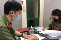 Cô gái khoe cầm 'tấm thẻ đỏ quyền lực' đi vòng quanh Hà Nội bị phạt 12,5 triệu đồng