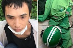 Tạm giữ đối tượng mặc áo Grab cầm kim tiêm lao vào cửa hàng tạp hóa cướp tiền