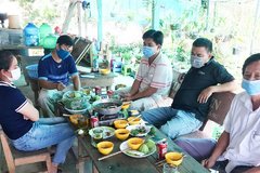 Xử lý nghiêm hiệu trưởng tổ chức ăn nhậu trong thời gian giãn cách xã hội