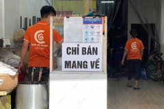 Hà Nội: Cho phép mở một số cơ sở kinh doanh, quán ăn được bán mang về tại các địa bàn an toàn