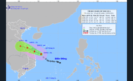 Áp thấp nhiệt đới mạnh lên thành bão, cách bờ biển Bình Định 180km