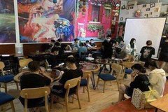 Xử phạt 17 khách ngồi uống nước trong quán trà chanh ở Hà Nội