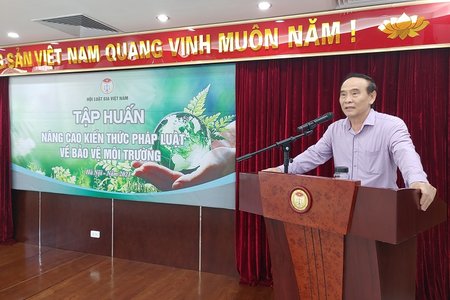 Hội Luật gia Việt Nam tổ chức tập huấn nâng cao kiến thức pháp luật về bảo vệ môi trường
