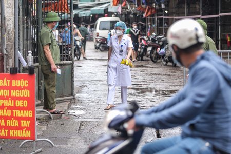 Hà Nội tìm người đến cửa hàng thịt ở quận Thanh Xuân liên quan đến ca mắc COVID-19