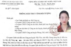 Truy tìm người phụ nữ vứt bỏ con mới đẻ trong nhà vệ sinh