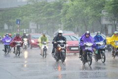 Chuẩn bị đón không khí lạnh, Bắc Bộ và Bắc Trung Bộ có mưa rào và dông