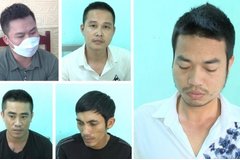 Thanh Hóa: Bắt giữ 5 đối tượng cưỡng đoạt tiền của các nhà thầu