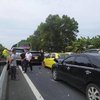 Tai nạn liên hoàn trên cao tốc Pháp Vân, đường về Hà Nội ùn tắc khiến tài xế ngao ngán