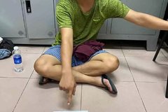 Bắt kẻ giật iPad trên tay bé trai 7 tuổi ở TP.HCM