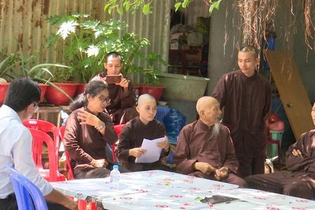 Công an Long An đề nghị truy tố 6 bị can trong vụ Tịnh thất Bồng Lai