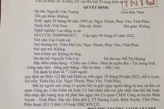 Truy nã đối tượng giết người đặc biệt nguy hiểm ở Vĩnh Phúc