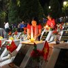 Chủ tịch Hội Chữ thập đỏ Việt Nam dâng hương tại Nghĩa trang liệt sĩ quốc gia Vị Xuyên