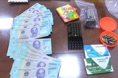 Tạm giữ 3 đối tượng tàng trữ, lưu hành tiền giả ở Bình Dương