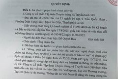 Phạt 40 triệu đồng một doanh nghiệp tự ý trích dẫn thông tin từ các báo