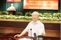 Tổng Bí thư: TP Hồ Chí Minh phát huy hơn nữa vai trò đầu tàu, động lực phát triển vùng Đông Nam Bộ và cả nước