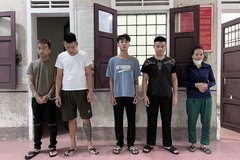 Bắt nhóm đối tượng chém người nước ngoài ở phố đi bộ TP Vinh