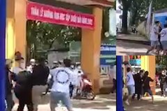 Điều tra vụ nam sinh lớp 12 bị đánh hội đồng trước cổng trường