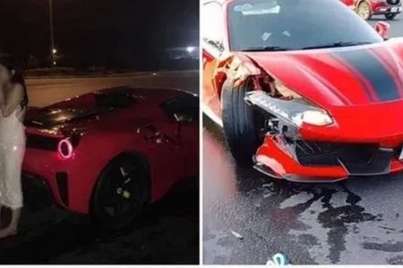 Tài xế xe Ferrari gây tai nạn chết người đã ra đầu thú