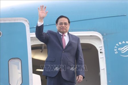 Thủ tướng Phạm Minh Chính lên đường thăm chính thức Campuchia, dự Hội nghị cấp cao ASEAN