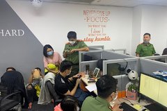 TP.HCM: Bắt 13 người chuyên cắt ghép ảnh, gọi điện vu khống để đòi nợ