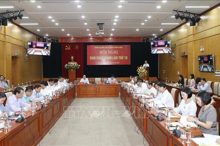 Hội nghị Ban Chấp hành Đảng bộ Khối các cơ quan Trung ương lần thứ 10