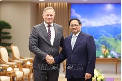 Thủ tướng Phạm Minh Chính tiếp Đại sứ Đan Mạch