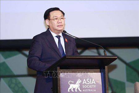 Chủ tịch Quốc hội Vương Đình Huệ dự Diễn đàn hợp tác kinh tế Việt Nam - Australia