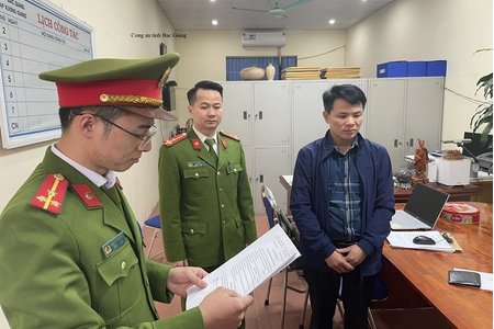 Bắc Giang: Khởi tố 5 bị can giả mạo trong công tác