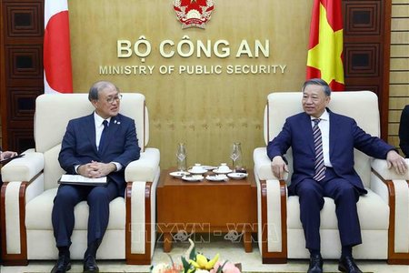 Việt Nam - Nhật Bản thúc đẩy trao đổi thông tin, hợp tác phòng, chống tội phạm