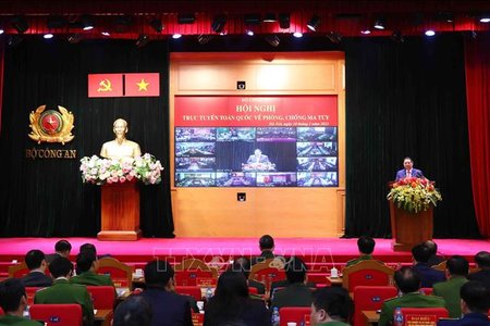 Thủ tướng Phạm Minh Chính: Không 'khoán trắng' công tác phòng, chống ma túy cho lực lượng Công an