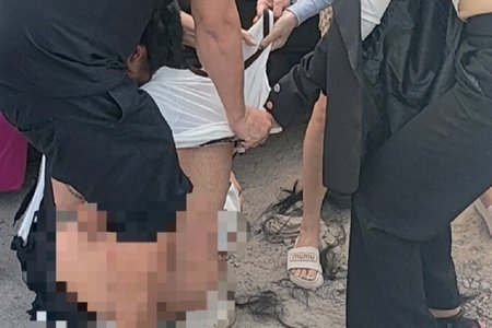 Một phụ nữ bị hành hung, cắt tóc, lột quần áo giữa đường ở Bình Dương