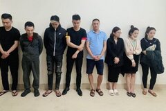 Nghệ An: Bắt quả tang nhóm đối tượng tổ chức 'bay lắc' trong khách sạn