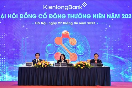 KienlongBank tổ chức thành công ĐHĐCĐ thường niên 2023