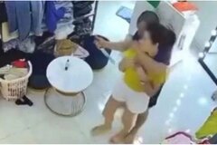 Bắt đối tượng cầm dao đe doạ, định hiếp dâm nữ chủ shop quần áo