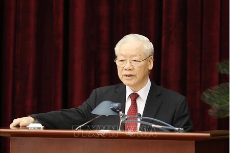 Phát biểu của Tổng Bí thư Nguyễn Phú Trọng khai mạc Hội nghị giữa nhiệm kỳ Ban Chấp hành Trung ương Đảng khóa XIII